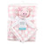 Hudson Baby Plush Blanket with Security Blanket, Pig
