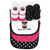 Hudson Baby Cotton Bib and Sock Set, Mommy Latte