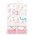 Hudson Baby Cotton Flannel Receiving Blankets, Pink Tulips