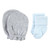 Hudson Baby Infant Boy Socks and Mittens Set, Safari Boy, 0-6 Months