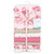 Hudson Baby Infant Girl Cotton Flannel Receiving Blankets Bundle, Blush Rose, One Size