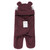 Hudson Baby Animal Sherpa Baby Outdoor Stroller Sack Wrap, Burgundy