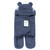 Hudson Baby Animal Sherpa Baby Outdoor Stroller Sack Wrap, Coronet Blue