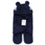 Hudson Baby Infant Boy Animal Sherpa Baby Outdoor Stroller Sack Wrap, Navy, One Size