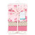 Hudson Baby Cotton Flannel Receiving Blankets, Blush Rose