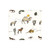 Hudson Baby Cotton Flannel Receiving Blankets Bundle, Desert Animals
