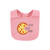 Hudson Baby Cotton Bib and Sock Set, Girl Pizza Taco
