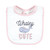Hudson Baby Cotton Bibs, Whaley Cute Girl