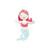 Hudson Baby Plush Bathrobe and Toy Set, Mermaid