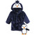 Luvable Friends Plush Bathrobe and Toy Set, Boy Penguin