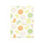 Hudson Baby Infant Girl Cotton Flannel Burp Cloths Bundle, Citrus Orange