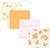 Hudson Baby Infant Girl Cotton Flannel Receiving Blankets, Citrus Orange