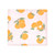 Hudson Baby Cotton Flannel Receiving Blankets Bundle, Citrus Orange