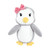 Luvable Friends Plush Bathrobe and Toy Set, Girl Penguin