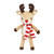 Hudson Baby Unisex Baby Plush Blanket with Toy, Rudolph And Elf, One Size