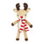 Hudson Baby Plush Blanket with Toy, Rudolph And Elf