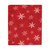 Hudson Baby Silky Plush and Coral Fleece Blanket, White Tartan