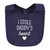 Hudson Baby Cotton Bibs, Girl Bold Family