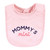 Hudson Baby Cotton Bibs, Girl Bold Family