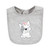 Hudson Baby Cotton Bibs, Girl Whimsical Dog