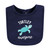 Hudson Baby Cotton Bibs, Sea Turtle