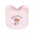 Hudson Baby Cotton Bibs, Pink Farm Animals