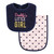 Hudson Baby Cotton Terry Bib and Burp Cloth Set, Daddys Little Girl