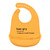 Hudson Baby Silicone Bibs, Yellow Hangry