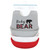 Little Treasure Silicone Bibs, Red Baby Bear