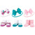 Hudson Baby Infant Girls Headband and Socks Giftset, Tie-Dye