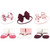 Hudson Baby Infant Girls Headband and Socks Giftset, Rose