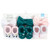 Hudson Baby Headband and Socks Giftset, Teal Pink