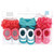 Hudson Baby Headband and Socks Giftset, Teal Coral