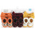 Hudson Baby Headband and Socks Giftset, Burgundy Orange