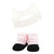 Hudson Baby Infant Girls Headband and Socks Giftset, Pink Taupe