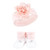 Hudson Baby Infant Girls Headband and Socks Giftset, Pink Black