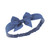 Hudson Baby Cotton and Synthetic Headbands, Multicolor Bow