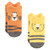 Hudson Baby Cotton Rich Newborn and Terry Socks, Zoo Animals
