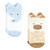 Hudson Baby Cotton Rich Newborn and Terry Socks, Zoo Animals