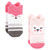 Hudson Baby Cotton Rich Newborn and Terry Socks, Pink Animals