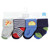 Hudson Baby Cotton Rich Newborn and Terry Socks, Snacks