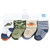 Hudson Baby Cotton Rich Newborn and Terry Socks, Dinosaur Explorer