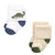 Hudson Baby Cotton Rich Newborn and Terry Socks, Dinosaur Explorer