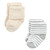 Hudson Baby Cotton Rich Newborn and Terry Socks, Soft Earth Tone Stripes
