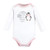 Hudson Baby Infant Girls Cotton Long-Sleeve Bodysuits, Girl Penguin