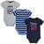 Hudson Baby Infant Boy Cotton Bodysuits, Mommys Little Boy