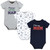 Hudson Baby Infant Boy Cotton Bodysuits, Love Mom