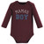 Hudson Baby Cotton Long-Sleeve Bodysuits, Mamas Boy