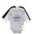 Hudson Baby Infant Boy Cotton Long-Sleeve Bodysuits, Mom Dad Moon Back