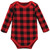 Hudson Baby Cotton Long-Sleeve Bodysuits, Buffalo Plaid Family